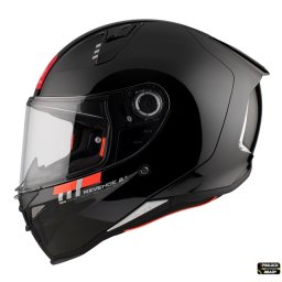 Casca moto integrala MT Revenge 2 S A1 - Negru Lucios, ECE 22.06 DOT