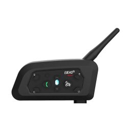 Sistem de comunicare moto EJEAS V6 Pro Plus 2025 - Bluetooth 5.1- 6 intercomuri - Waterproof IP67 - Incarcare USB-C
