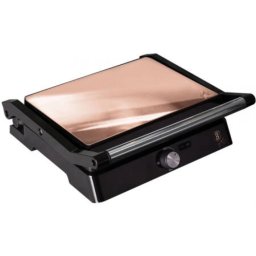 BERLINGER HAUS BH/9135 electric grill cu un picurător de ulei rose auriu-negru
