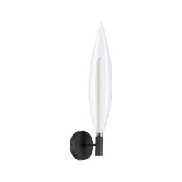 Aplica de perete NORDIC 1xG9/5W/230V neagră/transparentă