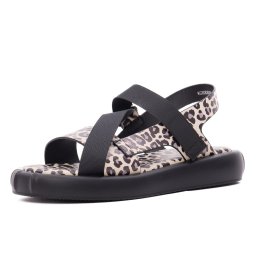 Sandale dama din piele mix, Gryxx H1WC80009C 45-Z, animal print