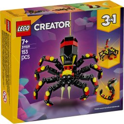 LEGO Creator 3 in 1 Paianjen Surprinzator 31159, set animale salbatice