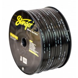 Cablu profesional pentru difuzoare 2x4 mm² OFC negru, rola 75 m