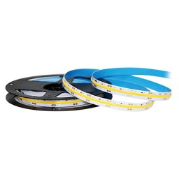 Banda LED COB 24V 6000K alb rece IP20, 5m, 10W/m