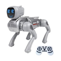 Robot Dog inteligent 01 tip Jucarie Interactiva cu control si recunoastere Vocala