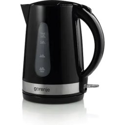 Fierbator Gorenje K17BK Kettle, Electric, 1.7 L Power 2200 W, Plastic material, Black