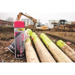 Vopsea spray pentru marcaje industriale COLORMARK Spotmarker, 500ml, alb
