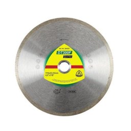 Disc de taiere diamantat KLINGSPOR DT 300 F Extra, pentru gresie, faianta, 180mmx1,6mm