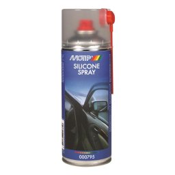 Spray lubrifiant pe baza de silicon MOTIP Silicone, 400ml