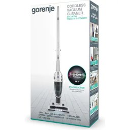 Aspirator SVC180FW 0.6l, 18V, autonomie max 50 min, iluminare LED, Alb-Gri Inchis