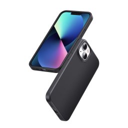Husa Ugreen LP626 Silky Silicone Protective Case Rubber Flexible Silicone Phone Case for iPhone 14 Plus Black (90920)
