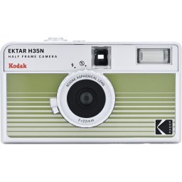 Kodak EKTAR H35N Camera Striped Green