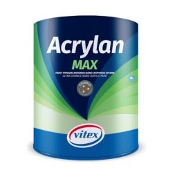 Vopsea acrilica premium mata, VITEX Acrylan Max , alba, 10L