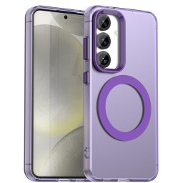 Husa Husa pentru Samsung Galaxy S24 FE - Techsuit CandyCase MagSafe - Purple