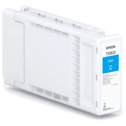 Cartuș cerneală EPSON T50U2 C13T50U200, Cyan, 350 ml