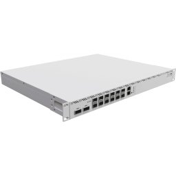 Router MIKROTIK CCR2216-1G-12XS-2XQ, 12x SFP28, 2x QSFP28, 1x RJ45 1000Mb/s, 2x M.2 SATA, White