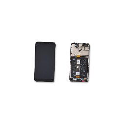 Display cu rama acumulator Huawei Y5P, DRA-LX9, OEM, Service Pack