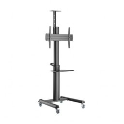 GEMBIRD TVS-70T-02 Aluminiu TV-állvány cilindru roți 37-70" negru