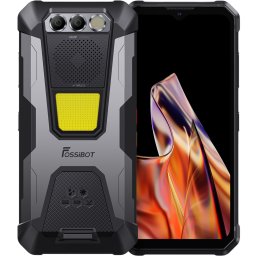 Telefon rezistent Fossibot F106 Pro, 4G, Dual SIM, 8GB RAM, 256GB, NFC, GPS, Lanterna Puternica, 12000mAh, Android 14
