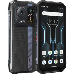 Telefon rugged Hotwav Cyber 16 Pro, 4G, 6.6 120Hz, Helio G100, 8GB RAM, 512GB, 108MP, NFC, Android 15, Black