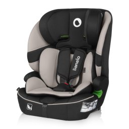 Scaun auto i-Size, Lionelo, Billy , 76 - 150 cm, 1 2 3, Isofix + top tether, Tetiera reglabila in 10 pozitii, Insertie ergonomica, Tapiterie lavabila, Testat la impact, Baza lata, Bej
