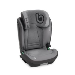 Scaun auto, Be Cool, Bravo, I-Size, 100-150 cm, 4-12 ani, cu isofix, cu inclinare anatomica, Be Smoke
