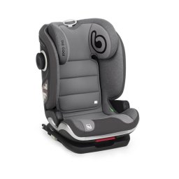 Scaun auto, Be Cool, Mars, I-Size, 100-150 cm, 4-12 ani, cu isofix, Protectie superioara in caz de impact lateral - SPS, Be Smoke