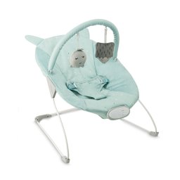 Balansoar bebelusi cu 8 melodii si 3 niveluri de vibratie MoMi Glossy Blue
