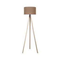 Lampadar Duolla 1xE27/60W/230V d. 44 cm maro/bej