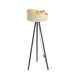 Lampă de podea GALAXY 1xE27/60W/230V crem/wenge