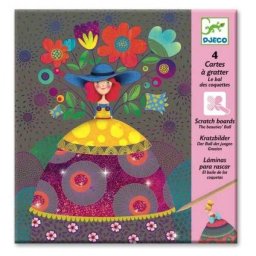 Joc creativ de razuit fete frumoase, djeco