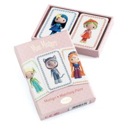 Joc de carti printesele tinyly mini mistigri, djeco