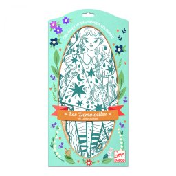 Parada modei de colorat, angel si prietenele, djeco