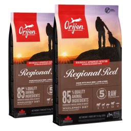 ORIJEN Regional Red 22,8 kg hrana uscata pentru caini de toate rasele, varstele (2 x 11,4 kg)