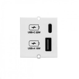 Modul incarcare USB-A + USB type C 22W, Bachmann 917.2271