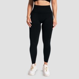 GymBeam Colanți pentru femei Sculpt Seamless Black S