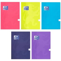 Caiet A5 48 file dictando, Oxford, hartie Optik Paper 90g/mp, coperta plastifiata, PEFC