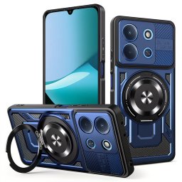 Husa de protectie Techsuit RuggedCam compatibil cu Xiaomi Redmi 15C 4G / Redmi 15C 5G, Albastru