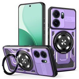 Husa de protectie Techsuit RuggedCam compatibil cu Oppo Reno14 F / Reno14 FS 5G, Mov