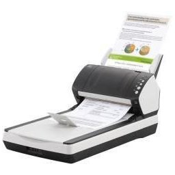 Scaner FI-7240, Flatbed & ADF, CCD, Negru, Alb