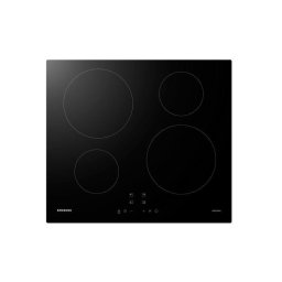 Plita incorporabila NZ64M3NM1BB, electrica, 4 arzatoare, control tactil, sticla neagra