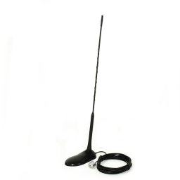 Antena CB PNI Extra 45, cu magnet inclus, lungime 45 cm, SWR 1.0, 26-30MHz, 150W, fibra de sticla