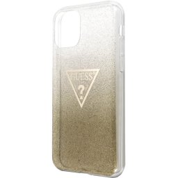 Husa Husa Capac Spate Glitter Triangle Auriu APPLE iPhone 11 Pro Max