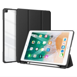 Dux Ducis Husa Toby Armored Tough iPad 9.7 inch 2017 / 2018 Black (pencil slot)