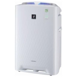 Purificator de aer Sharp KC-A40EUW, functie de umidificare activa, tehnologie Plasmacluster, 3l