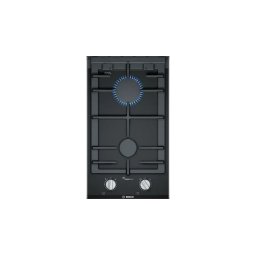 Plita Gaz incorporabila PRB3A6B70D Serie8, 30 cm Negru