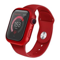 Husă telefon UNIQ Nautic Series 4/5/6/SE 44mm, Protectie dispozitiv pentru Apple Watch 4 – Roșu