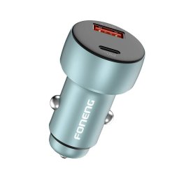 C18 1xUSB-A i 1xUSB-C 2.4A, 48W (gri)