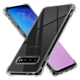 Husa Husa pentru Samsung Galaxy S10 - Techsuit Shockproof Clear Silicone - Clear