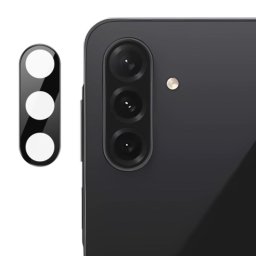 Camera Techsuit Full Camera Glass - Folie protecție cameră din Sticlă securizată - compatibil cu Samsung Galaxy A26 5G - culoare Negru